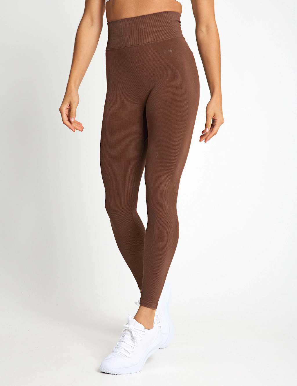 Under Armour Women's Seamless High Waisted 7/8 Leggings - Small - Brown