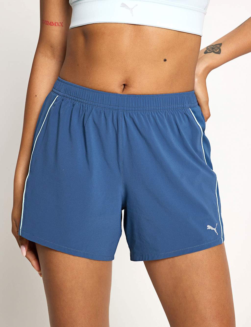 Puma Velocity 5 Running Shorts Denim