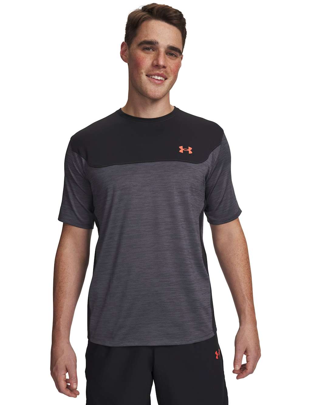 Under Armour Men's Tech Utility Quick Dry Training T-Shirt - M - Black
