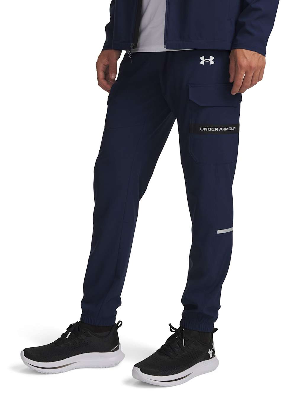Under Armour Men's Tech Utility Woven Stretch Training Joggers - XL - Dark Navy