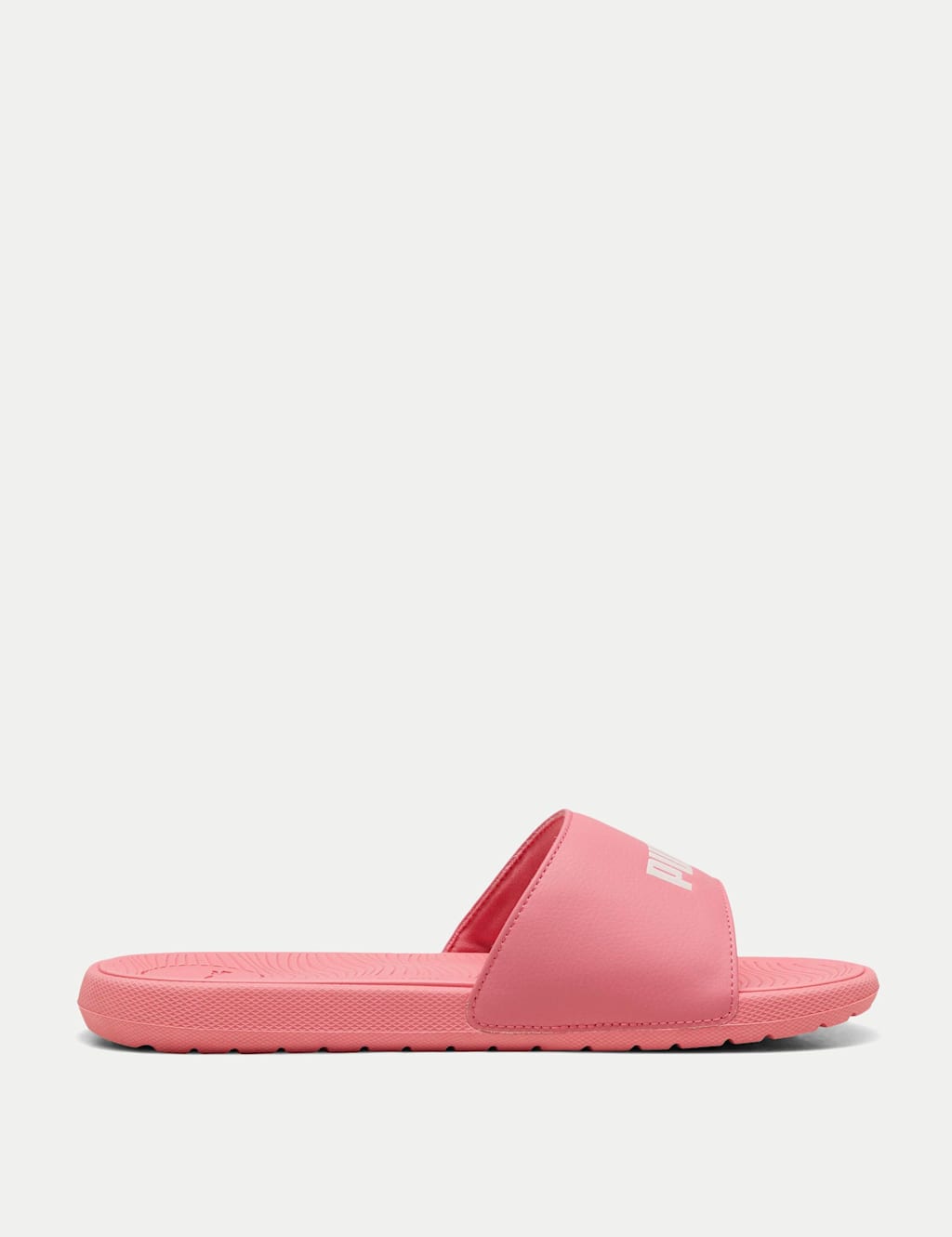 Puma Women's Logo Sliders - 6 - Light Pink