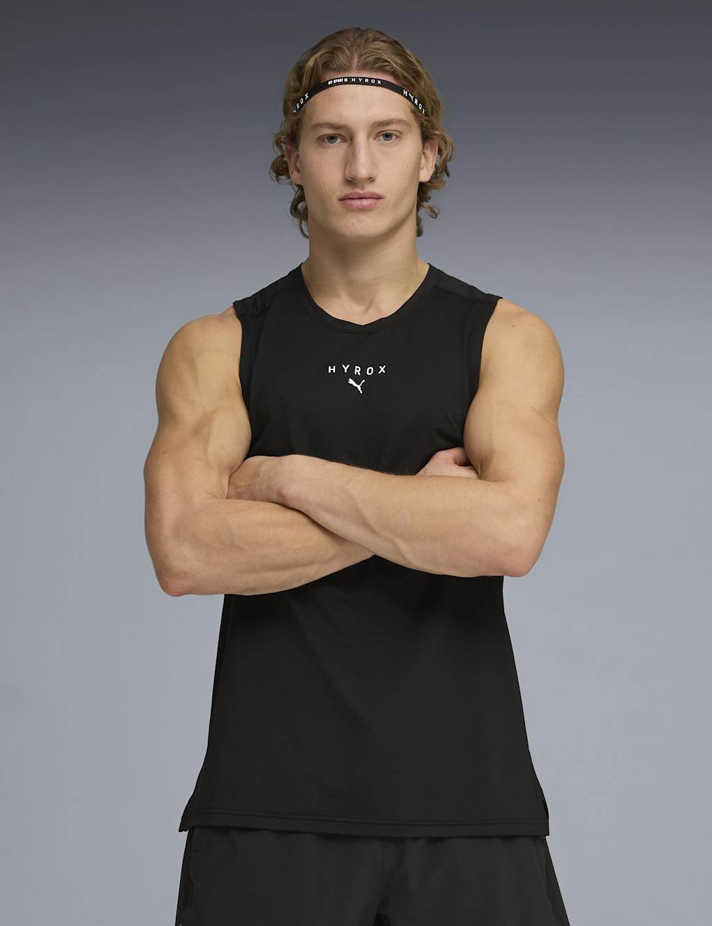 Puma Men's Hyrox Dryelite Training Tank Top - XL - Black