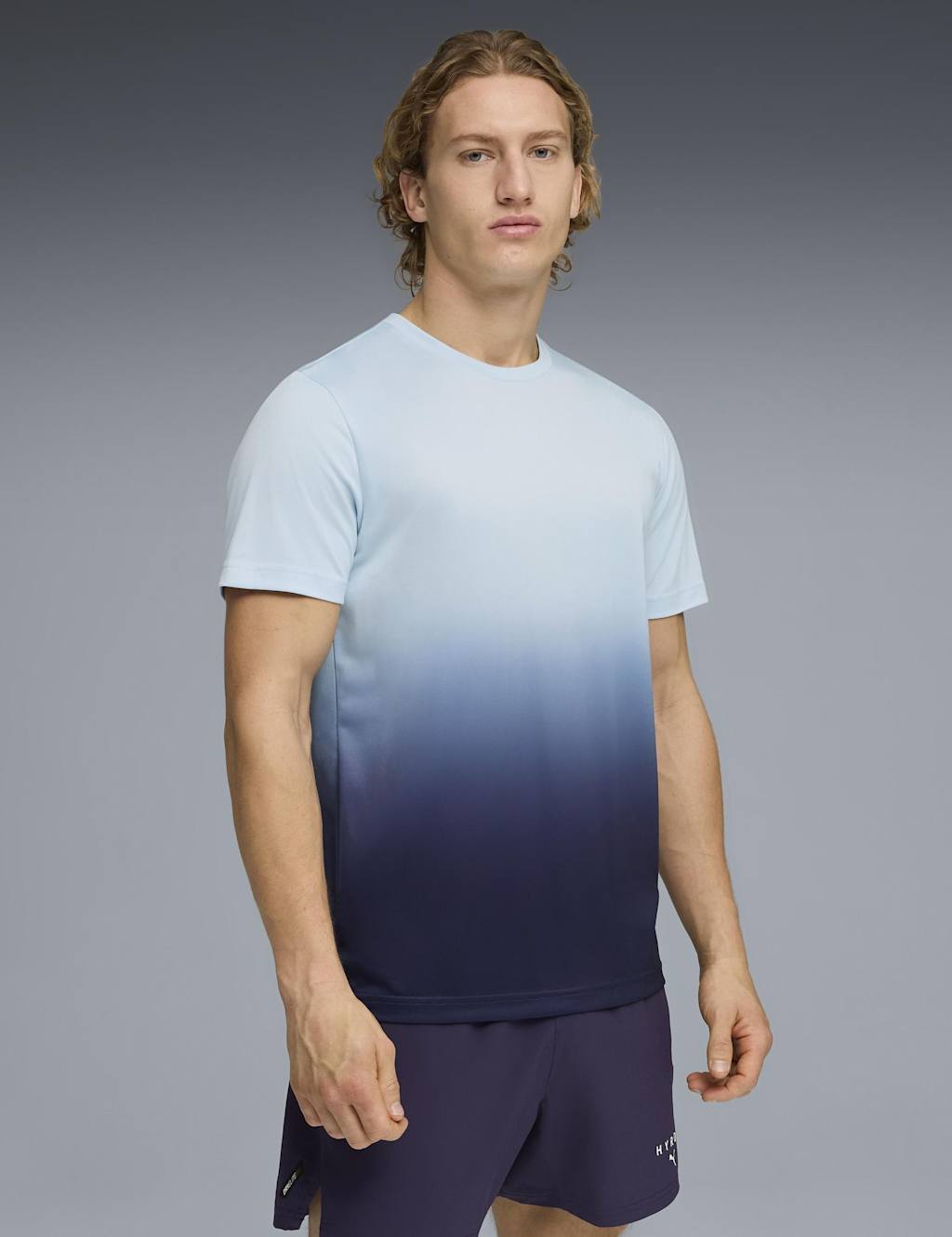 Puma Men's Hyrox Graphic T-Shirt - M - Purple