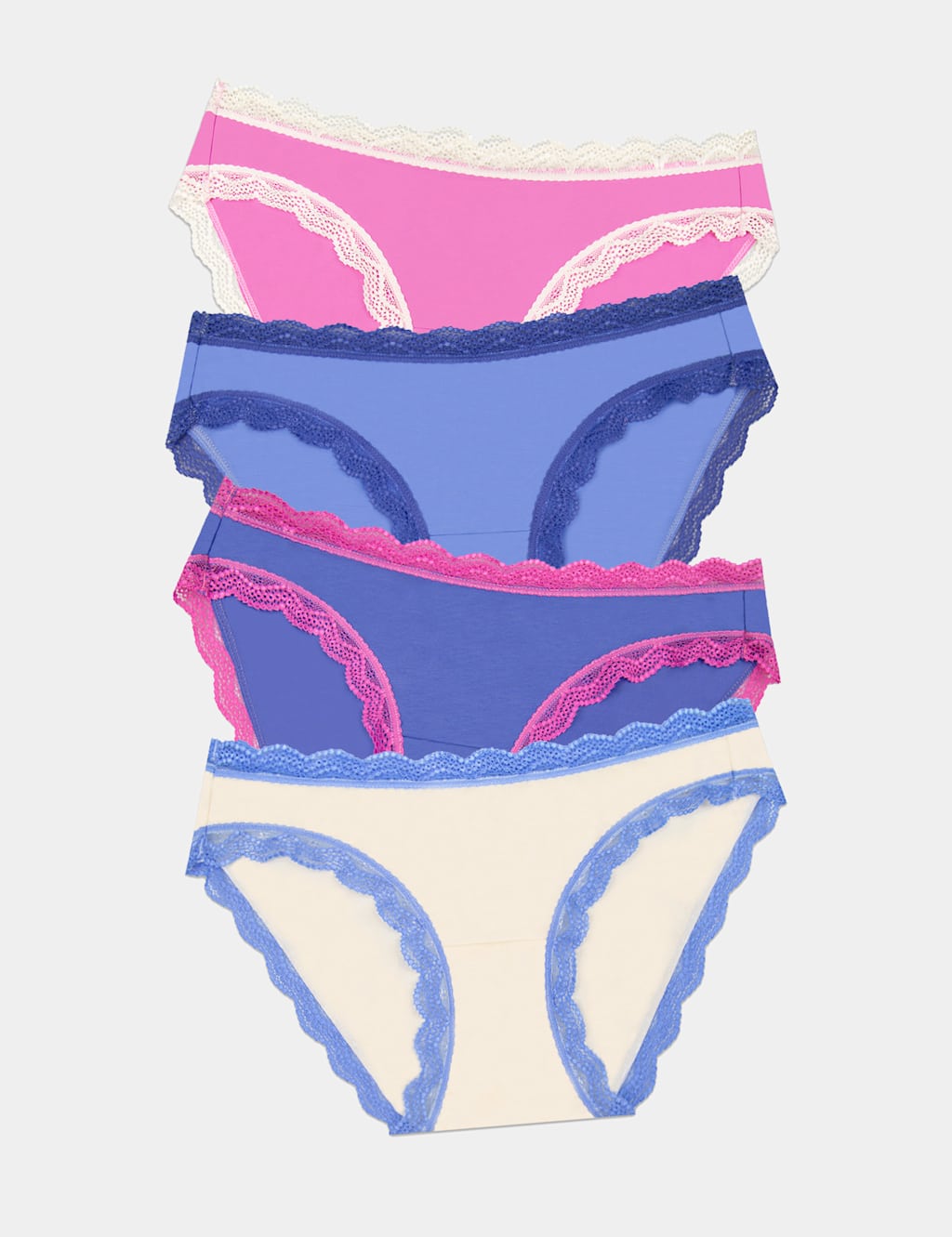 4pk Bikini Knickers