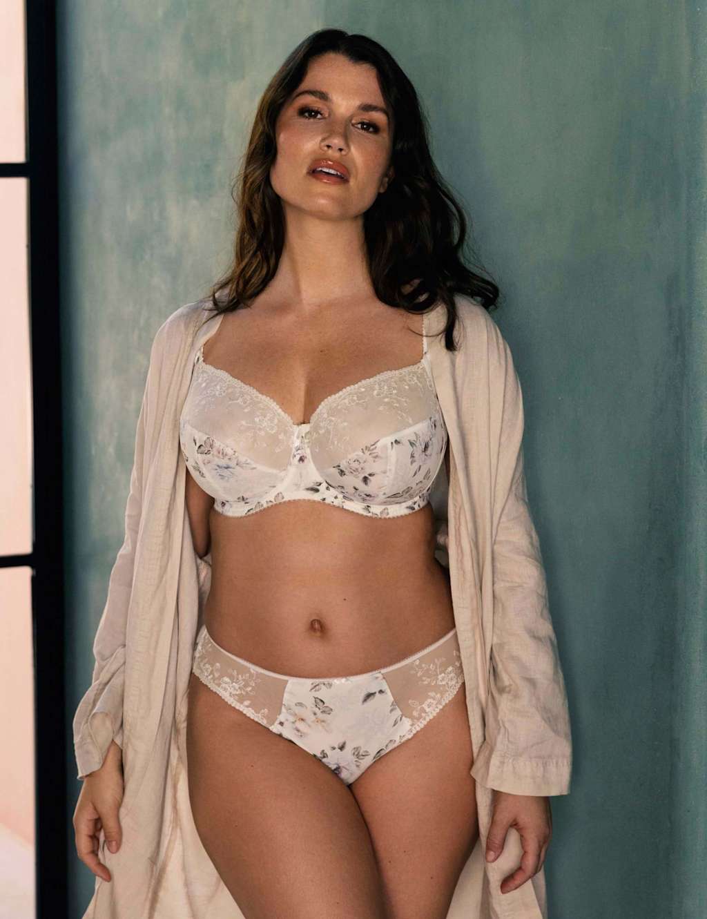 Lizbeth Wired Side Support Bra (D+)