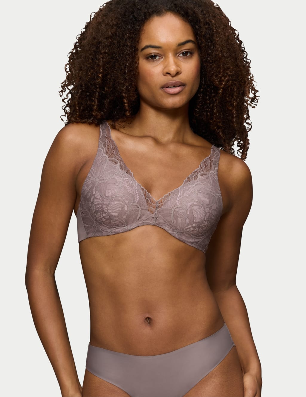 Body Make-Up Illusion Lace Wired Bra B-E