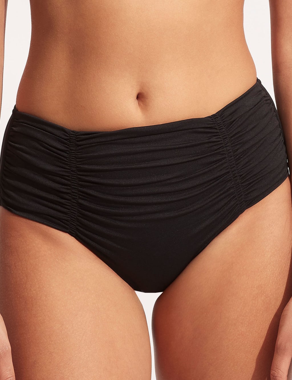 Collective Gathered Front Bikini Bottoms