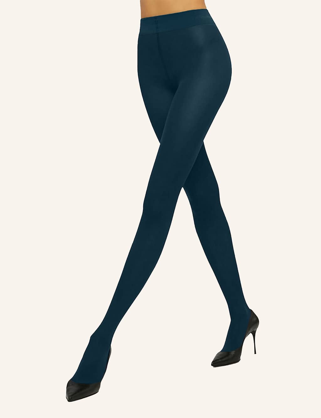 Wolford Women's 66 Denier Velvet Opaque Tights - Small - Blue - Available at M&S