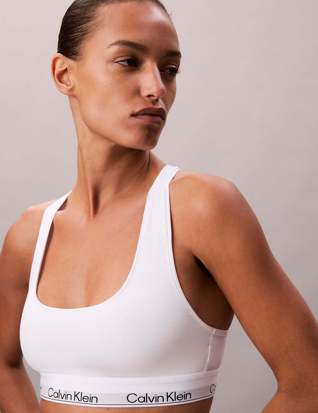 Calvin Klein Icon Non Wired Bralette A-E White