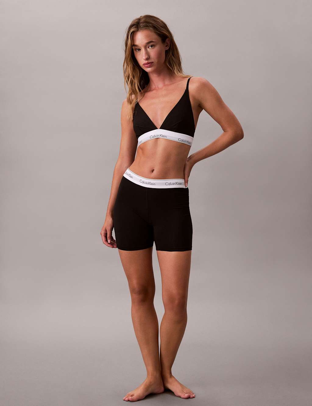 Calvin Klein Icon Cotton Blend Boxer Briefs Black