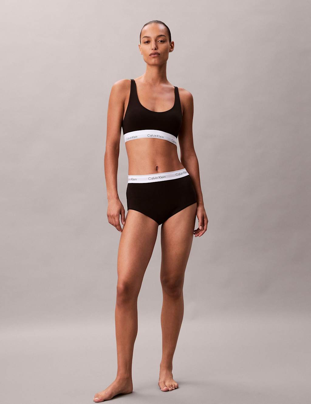 Calvin Klein Icon Cotton Blend Briefs Black