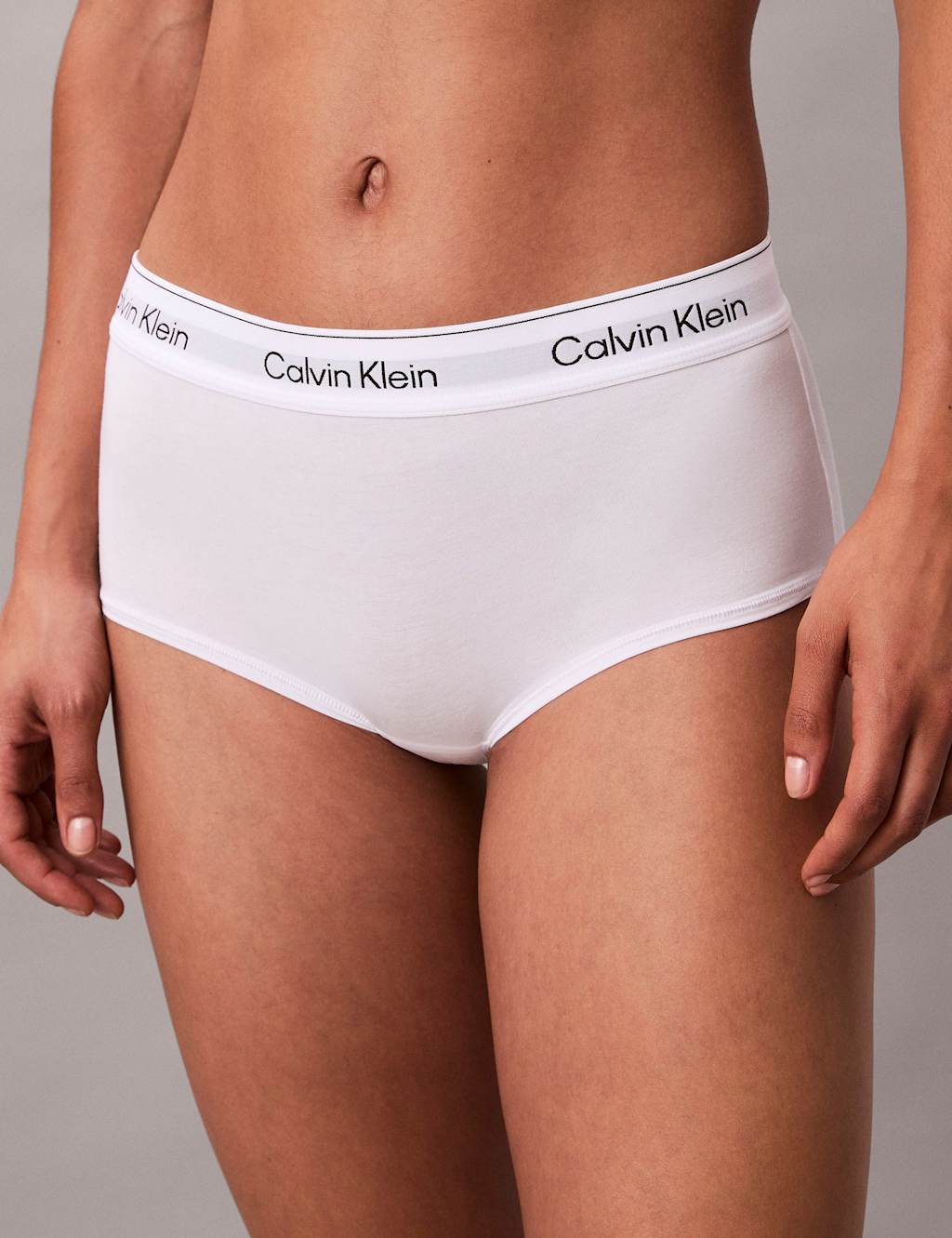 Calvin Klein Icon Cotton Blend Briefs White