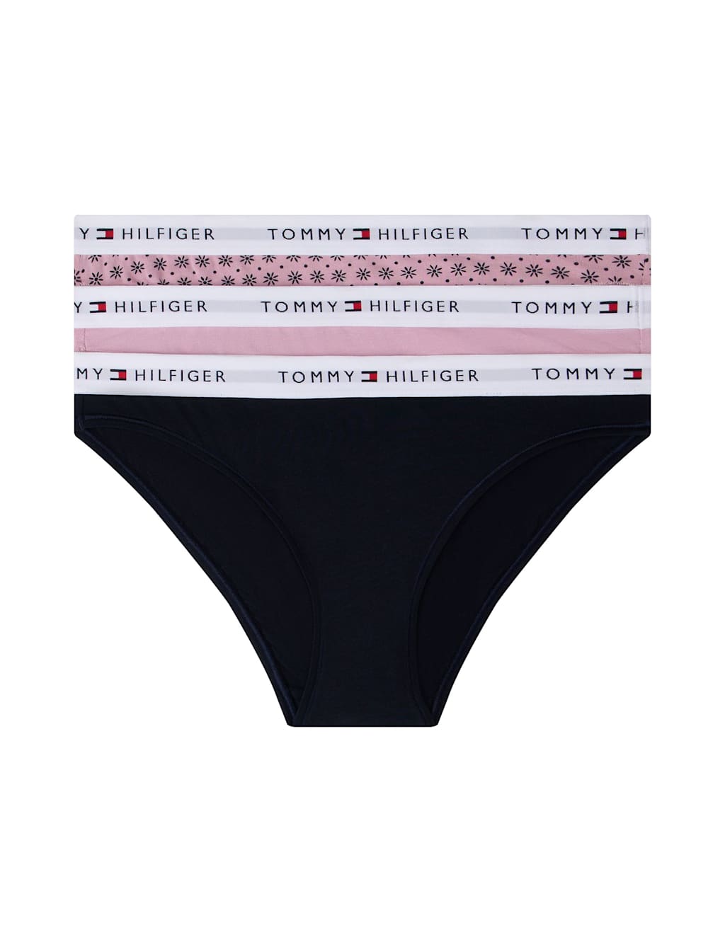 Tommy Hilfiger 3pk Cotton Rich Bikini Knickers Multi