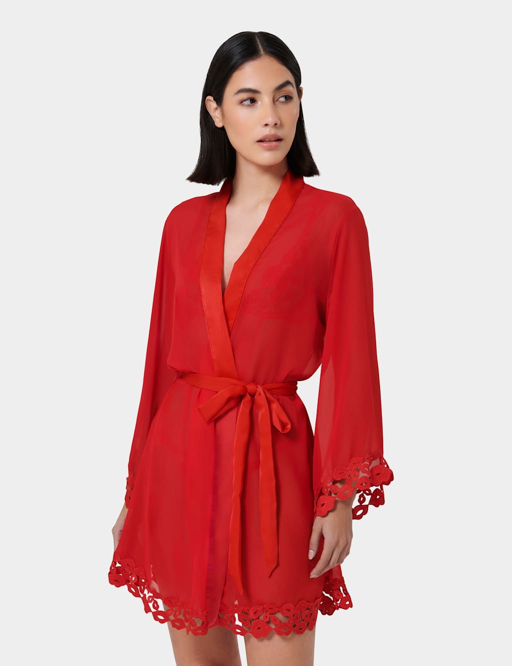 Bluebella Marian Kimono Red