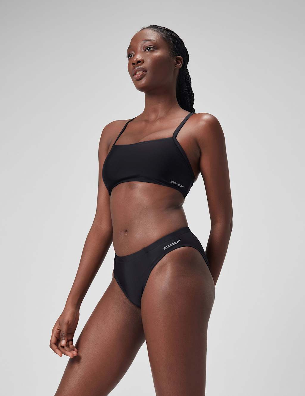 Women's Speedo Solid Classic Bikini Bottom - Extra Large - Black - Available at M&S