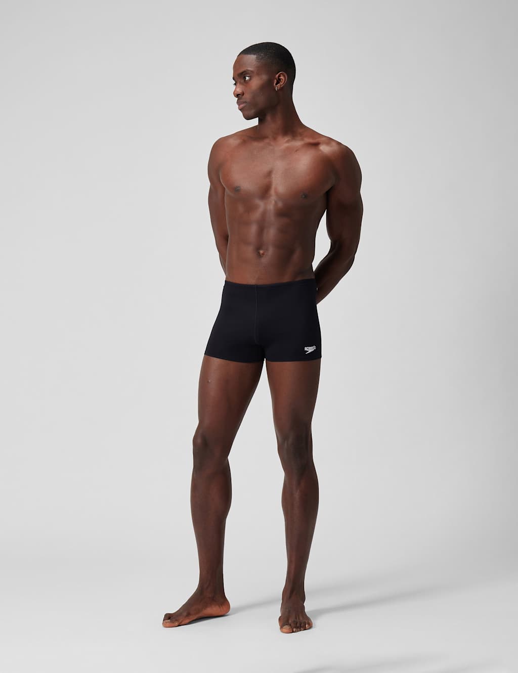 Men's Speedo Endurance+ Aquashort - 36 - Black - Available at M&S