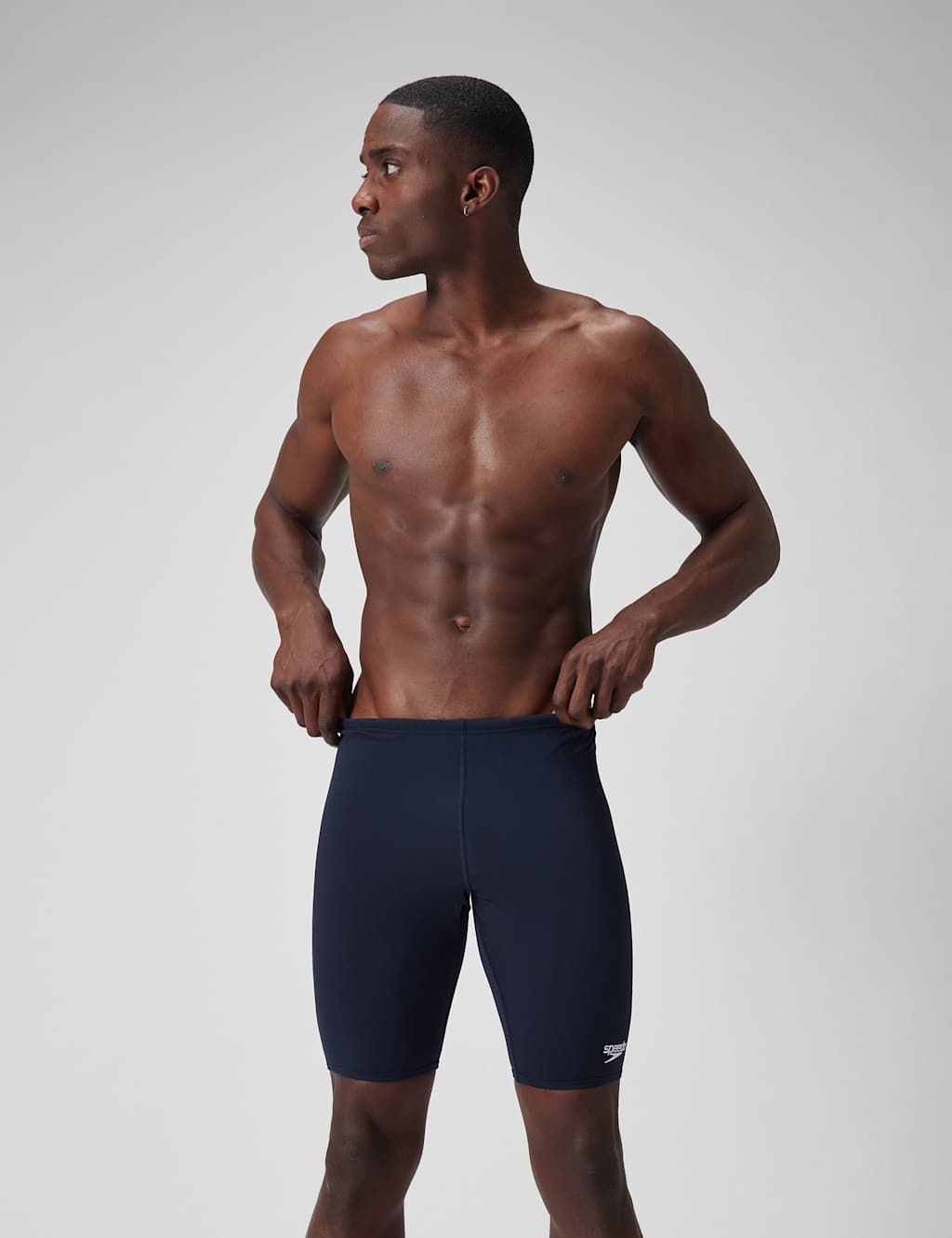 Men's Speedo Endurance+ Jammer - 40 - Navy - Available at M&S