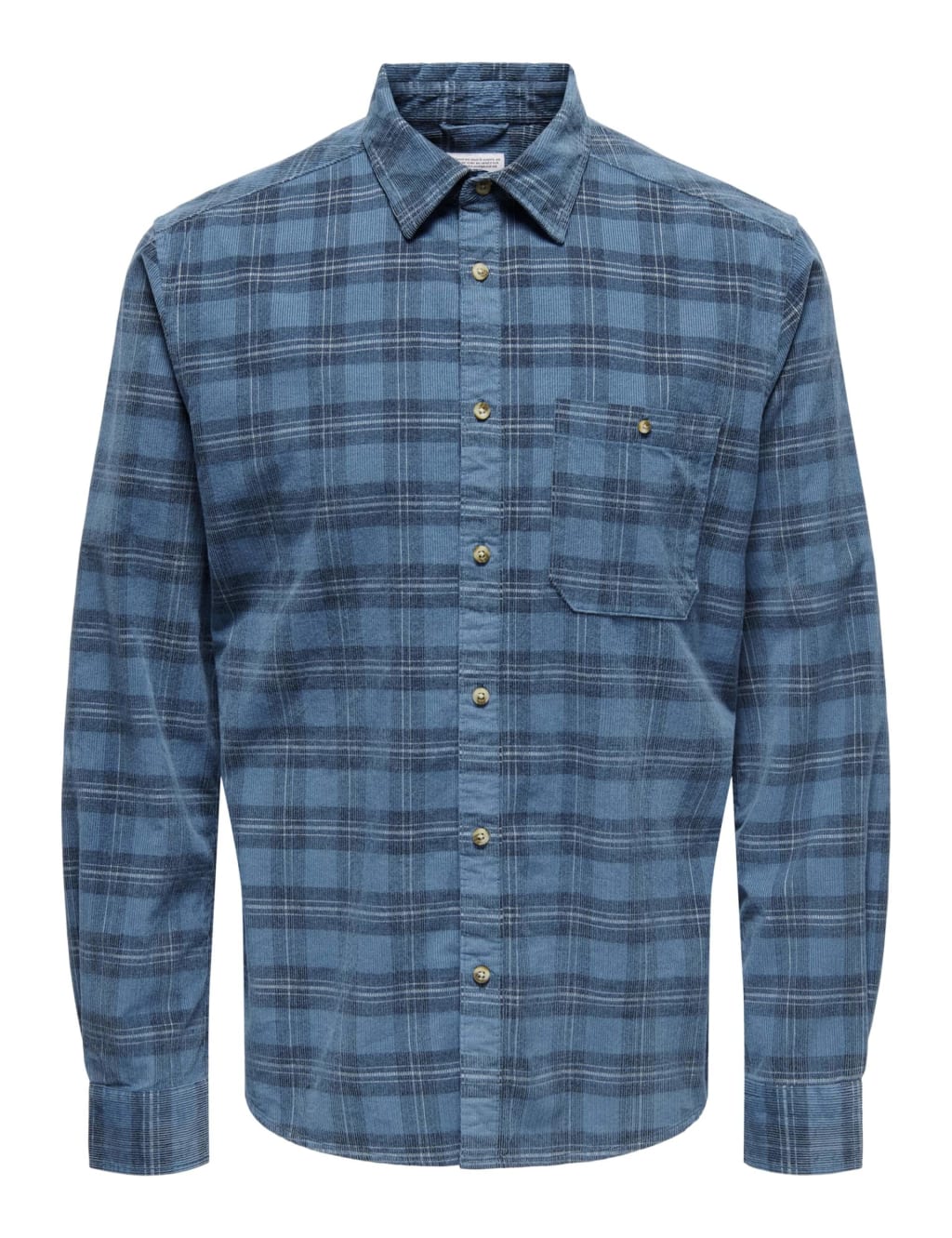 M.CHUCK SOLID SHIRT S/S BK216792 main image 1