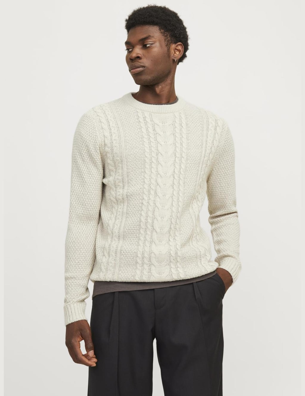 White wool jumpers on sale