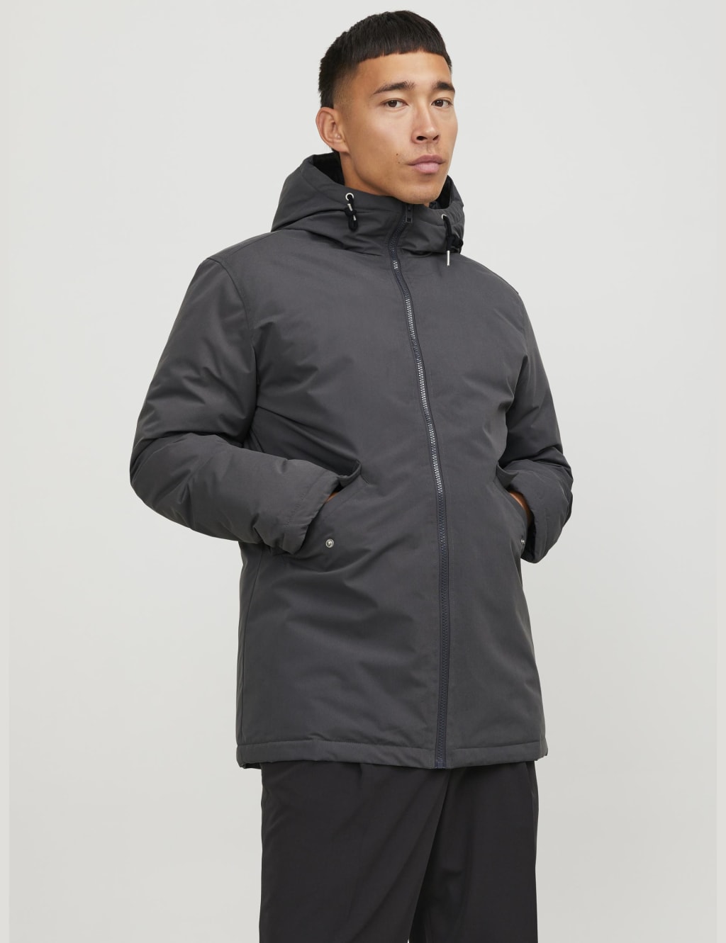 Jack and jones parka jacket clearance