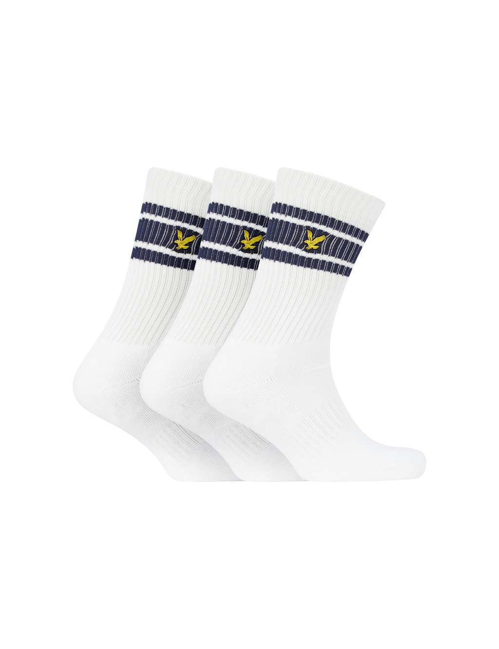 3pk Cotton Rich Sports Socks