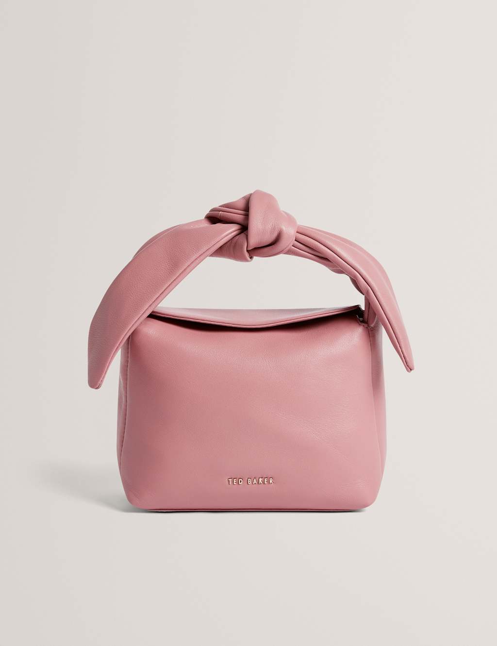 Ted Baker Women's Leather Knotted Cross Body Bag - Light Pink - Available at M&S