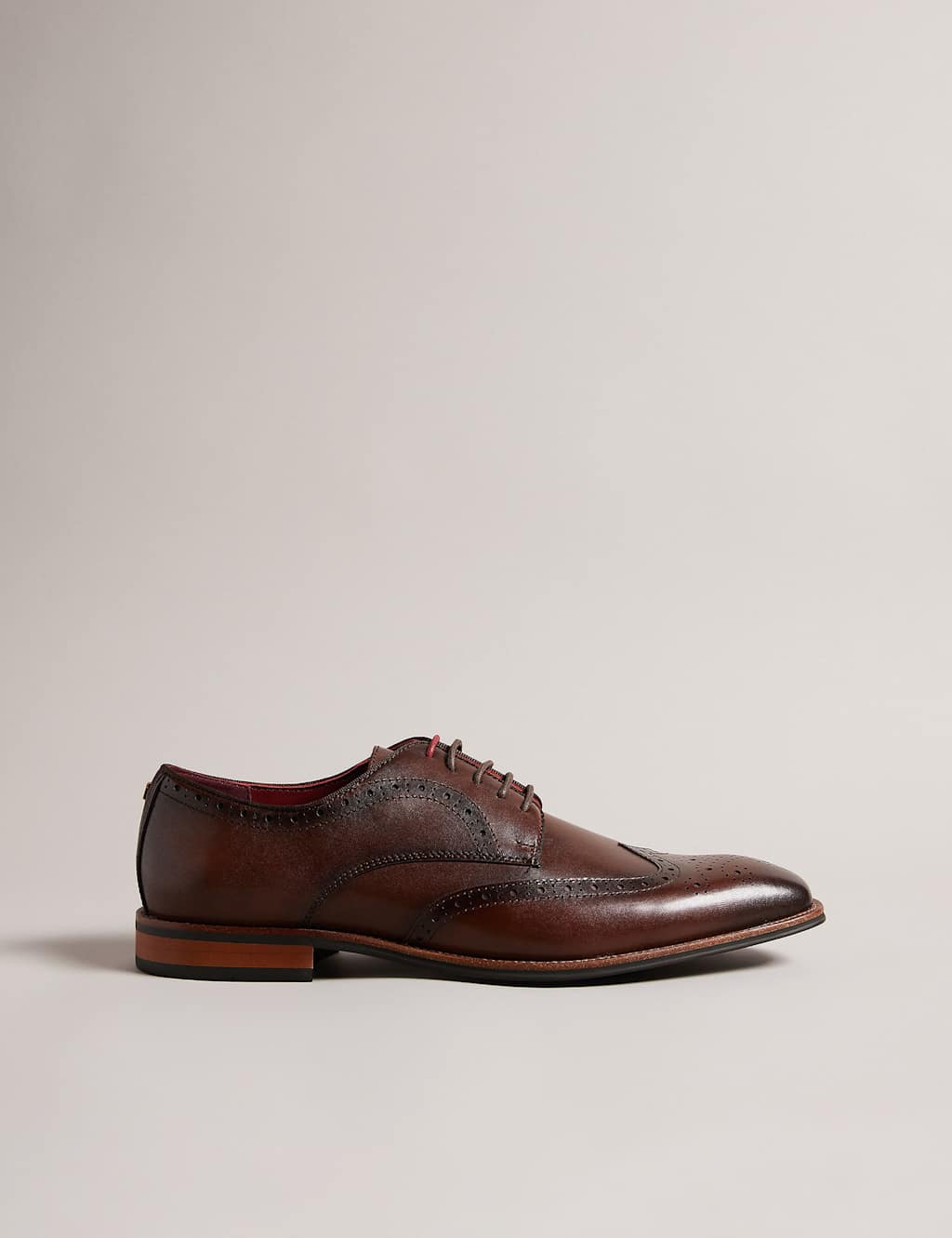 Ted Baker Leather Brogues Brown
