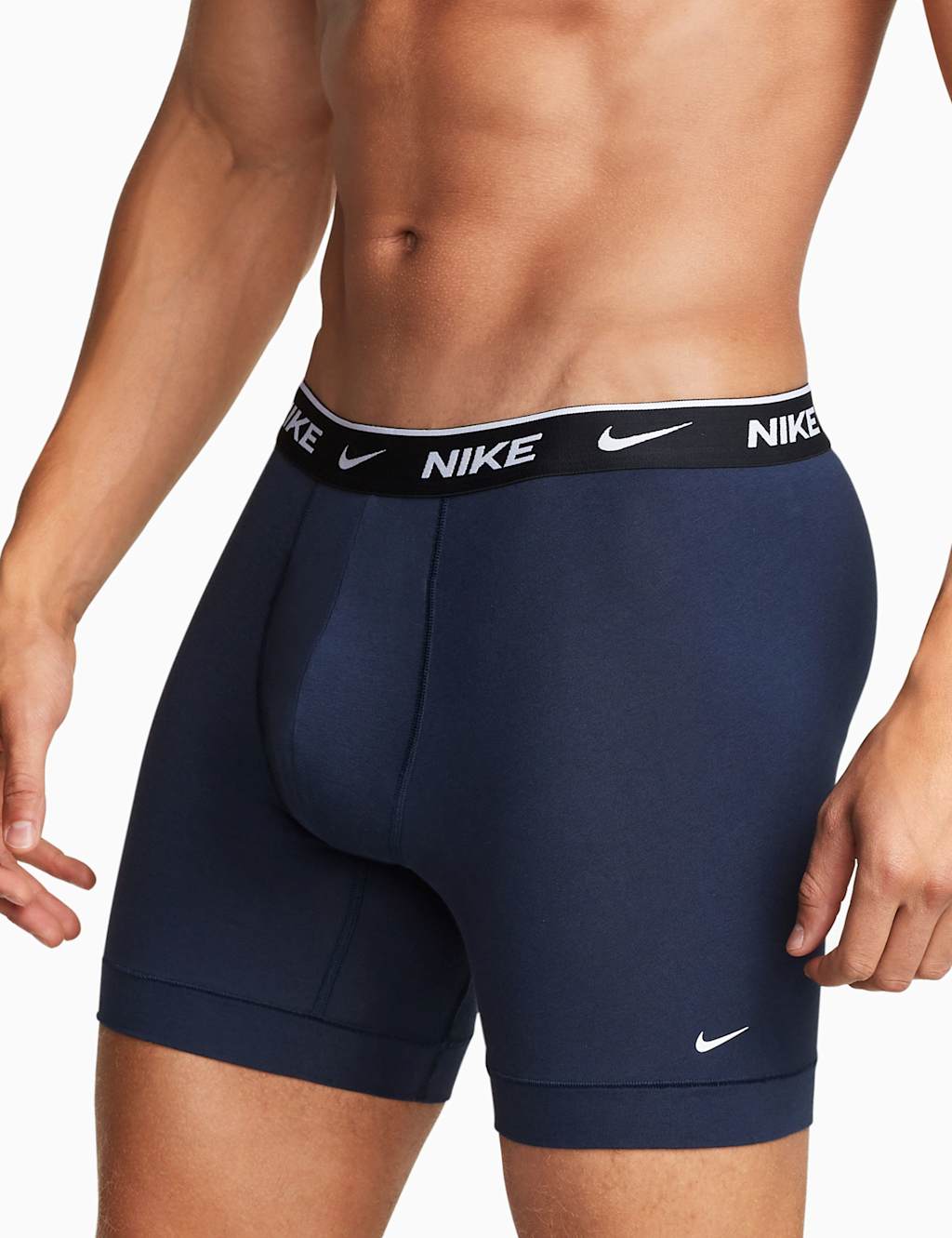 Men's Nike DRI-FIT Essential Stretch Boxers 3 Pack - L - Blue Mix - Available at M&S