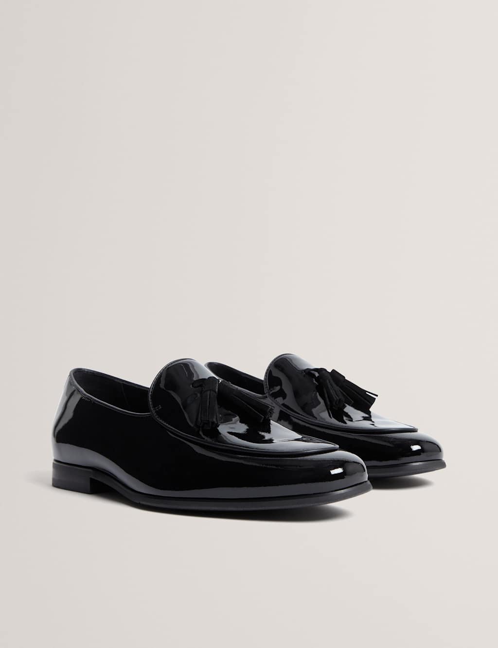 Ted Baker Patent Leather Dress Loafer Black