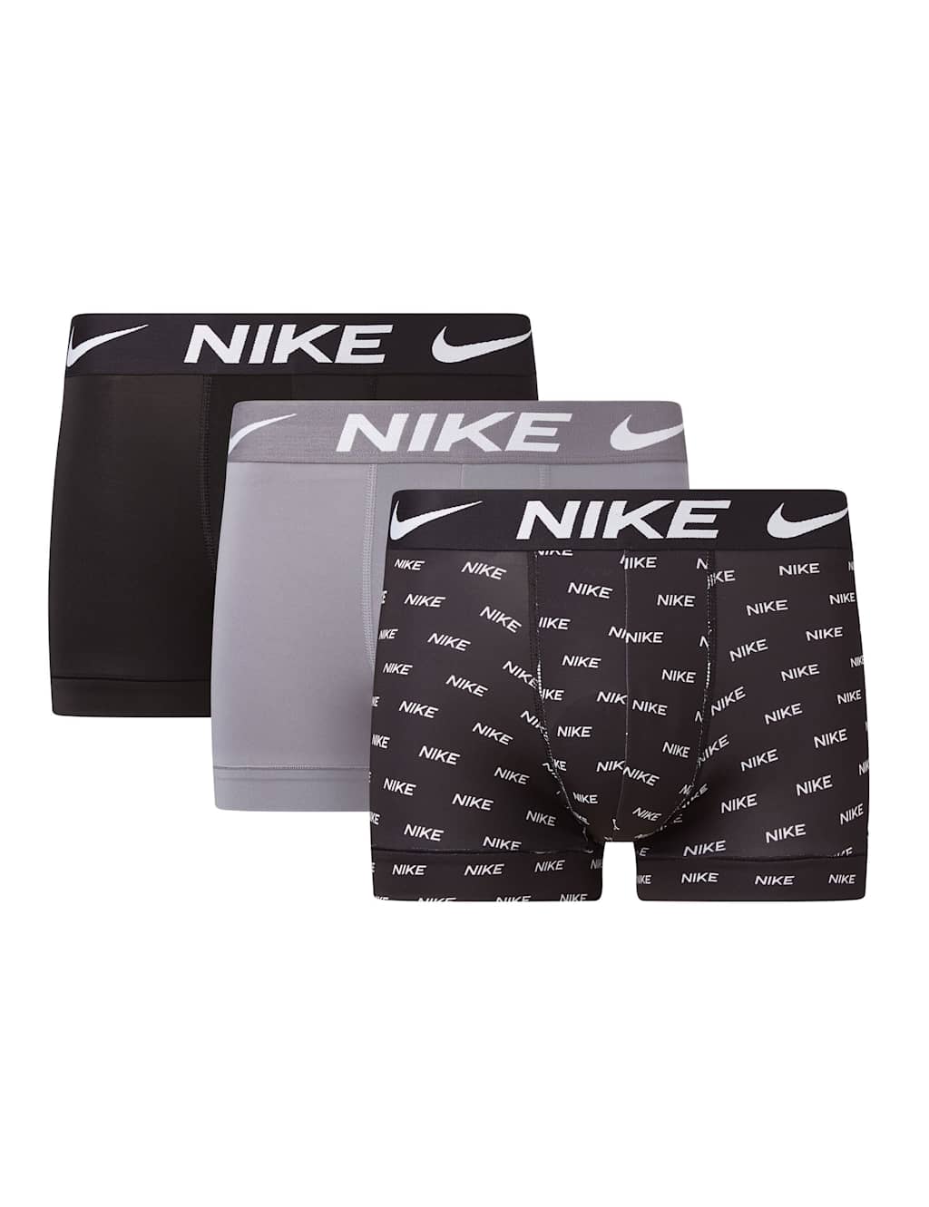 Men's Nike Essential Micro Boxers - XL - Black Mix - Available at M&S