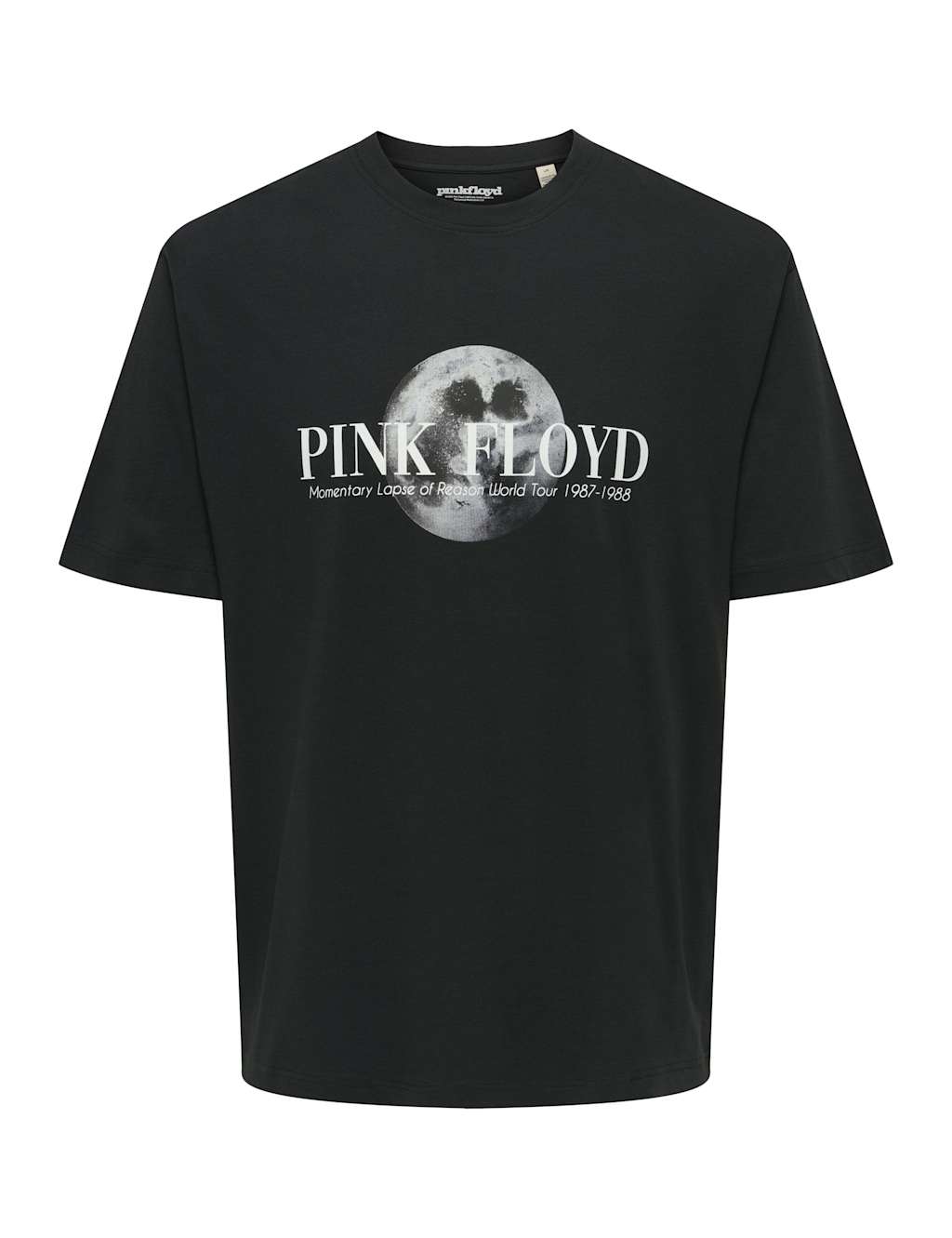 ONLY & SONS Pure Cotton Pink Floyd World Tour T-Shirt Multi