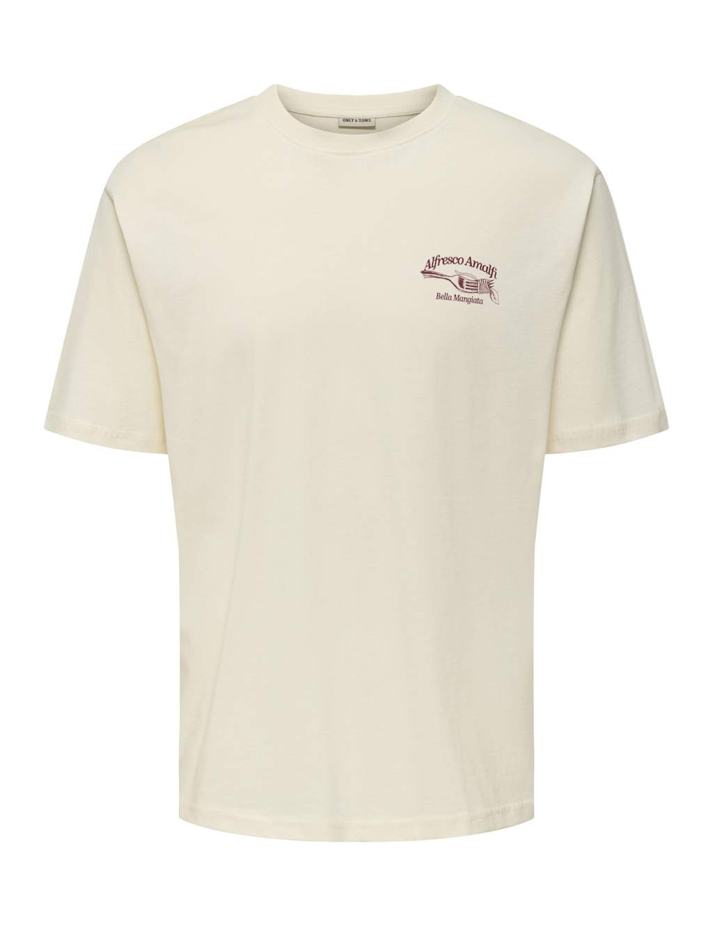 ONLY & SONS Pure Cotton Alfresco Graphic T-Shirt Multi