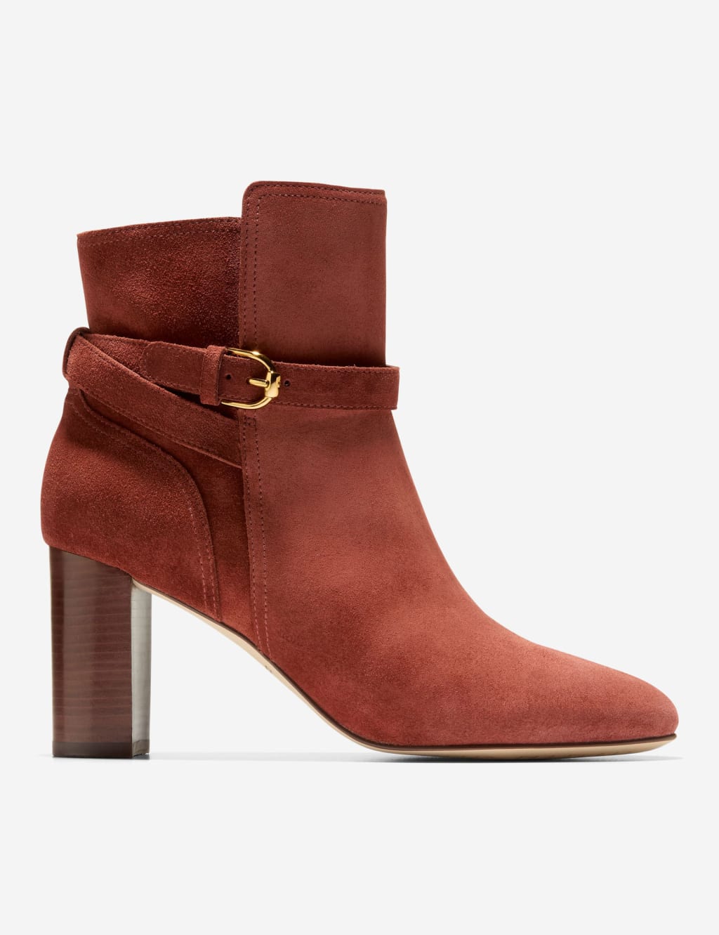 Glendale Jodhpur Suede Block Heel Ankle Boots