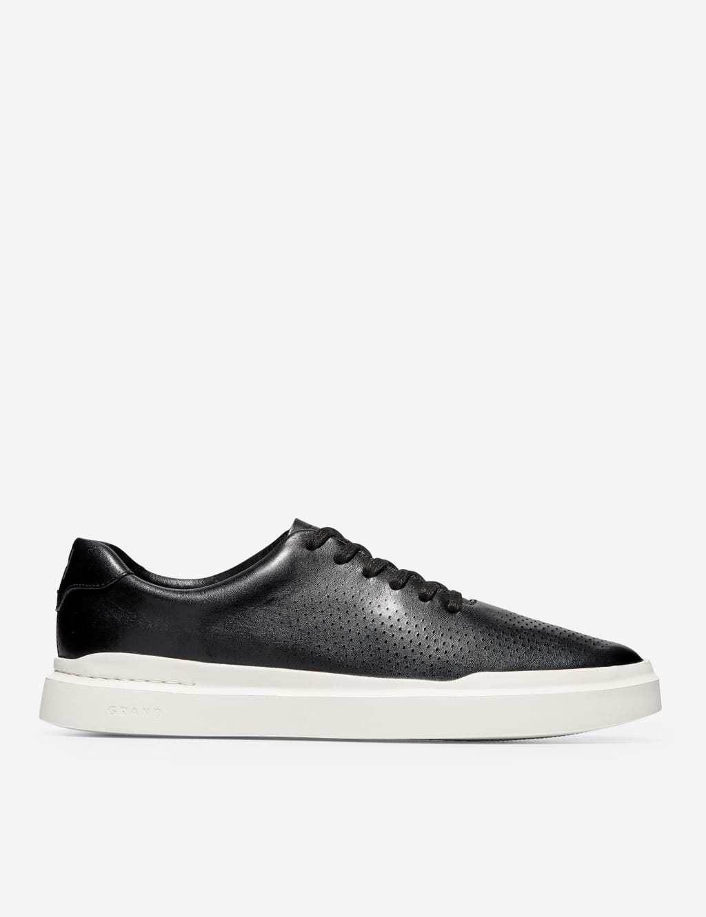 Leather Lace Up Trainers