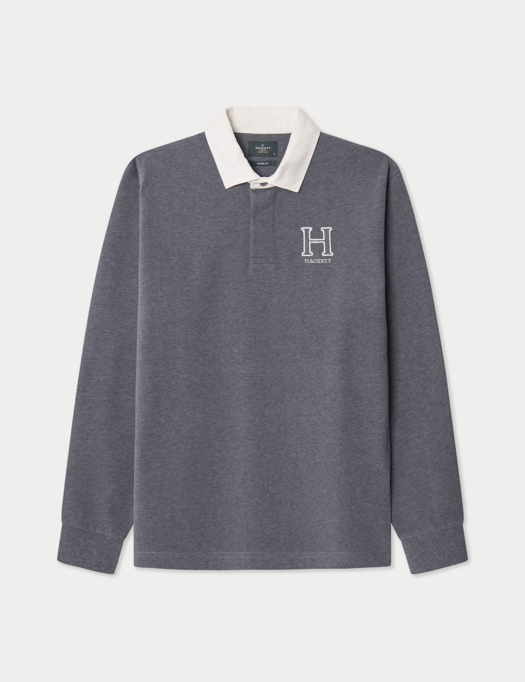 Pure Cotton Long Sleeve Rugby Shirt