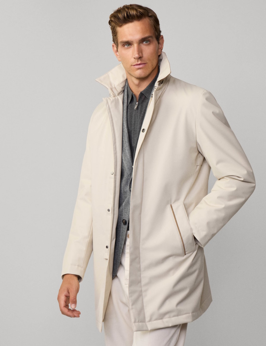 Padded Hooded Mac