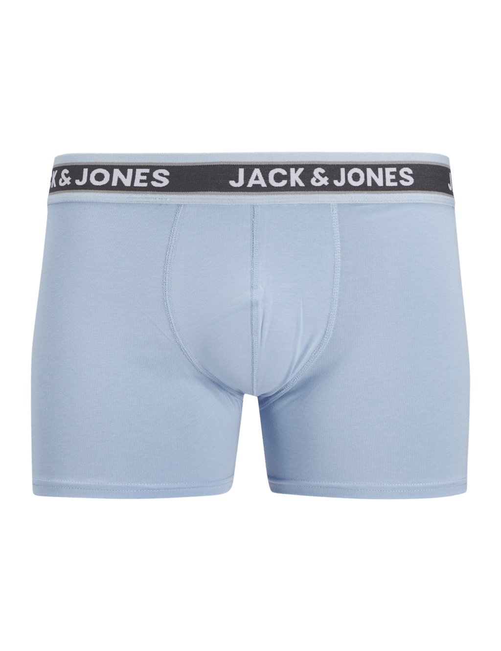 Jack & Jones Men's 5pk Cotton Rich Trunks - L - Blue Mix, Blue Mix
