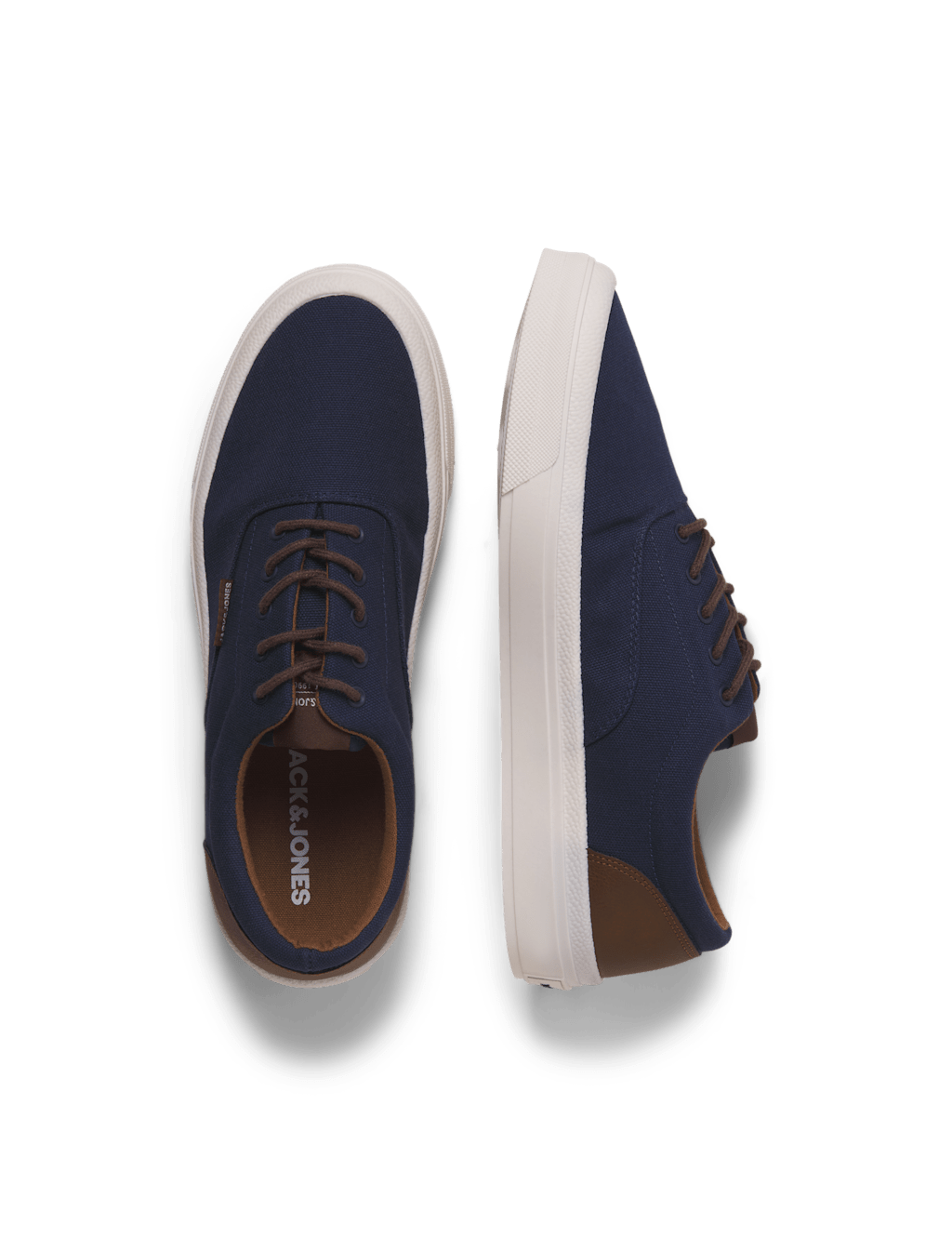 Canvas Lace-Up Trainers