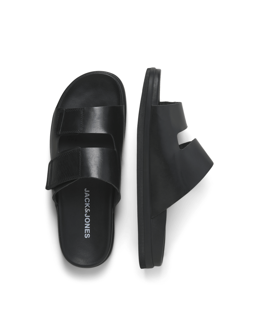 Leather Riptape Sandals