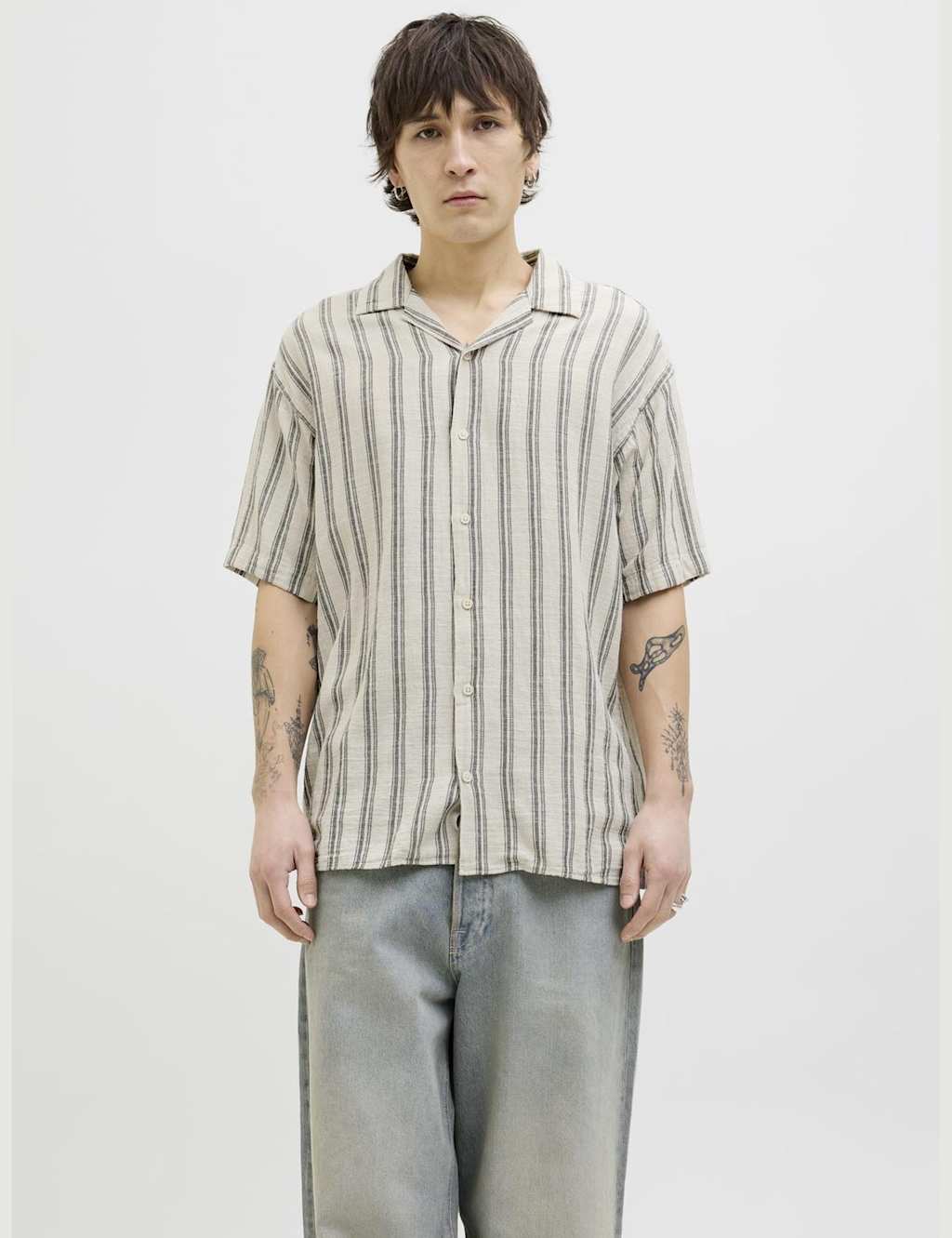 Pure Cotton Striped Shirt
