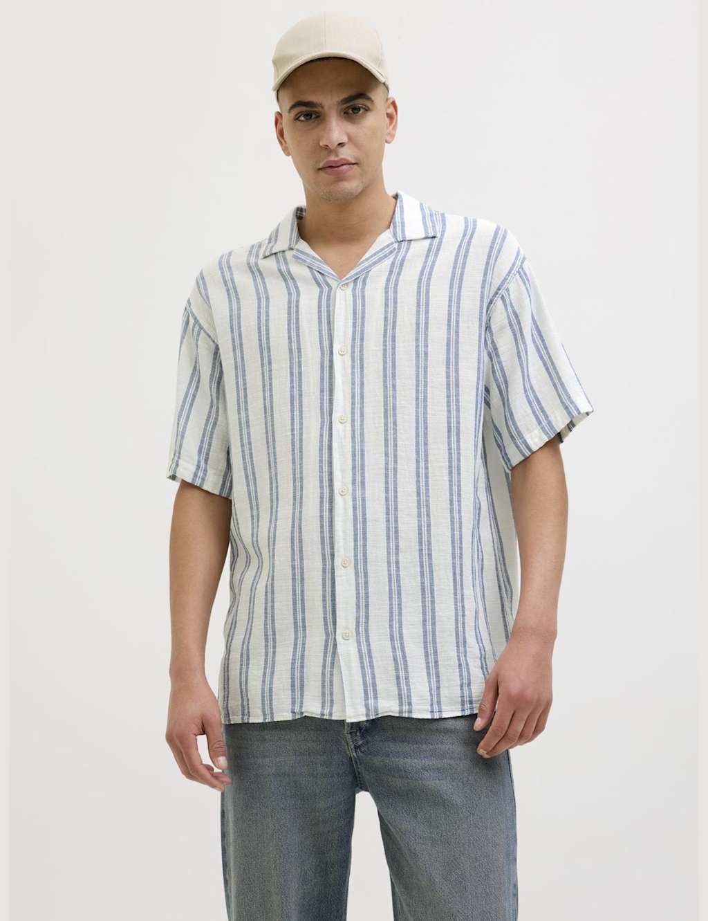 Pure Cotton Striped Shirt