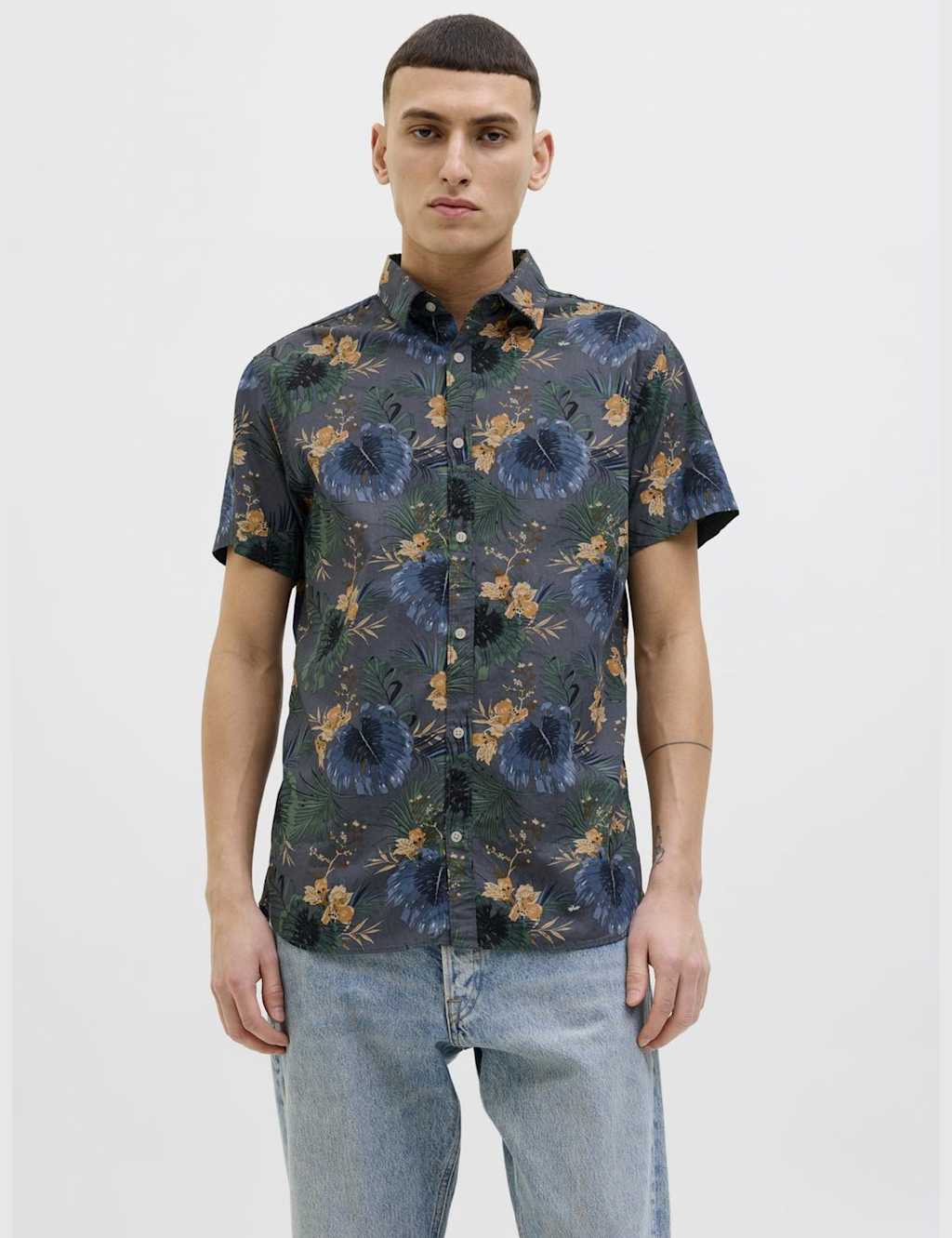 Pure Cotton Hawaiian Shirt