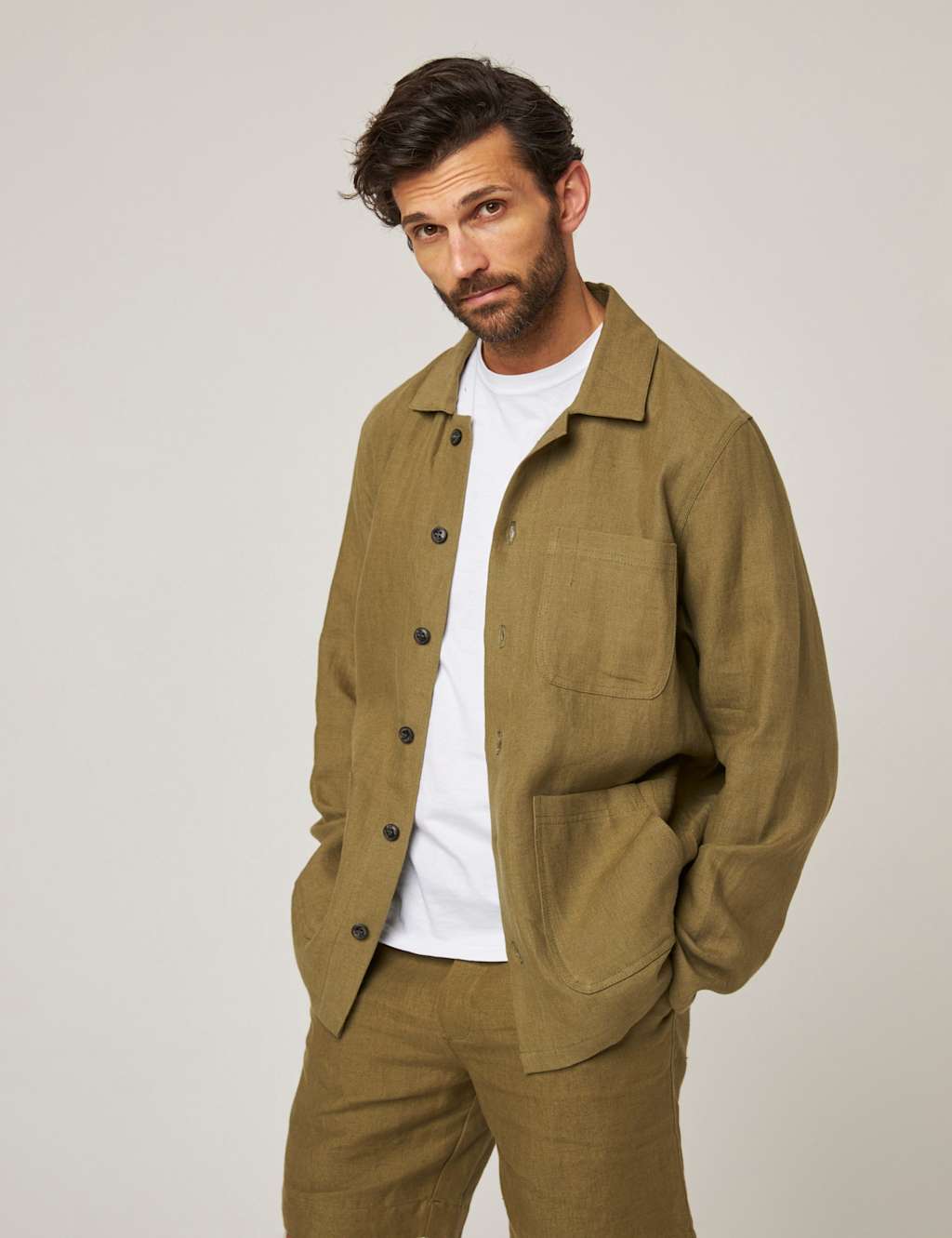 Pure Linen Shacket