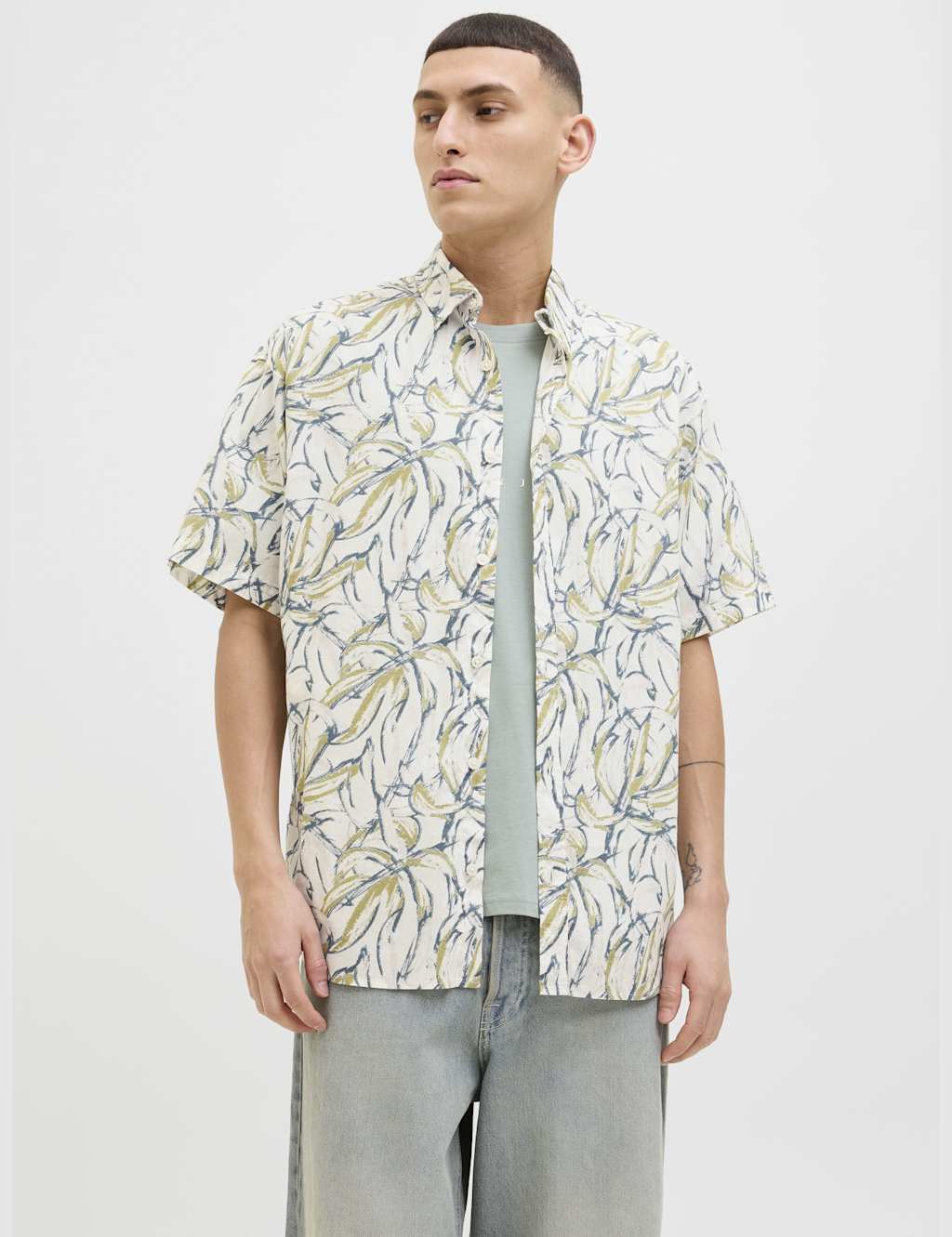 Pure Cotton Floral Shirt