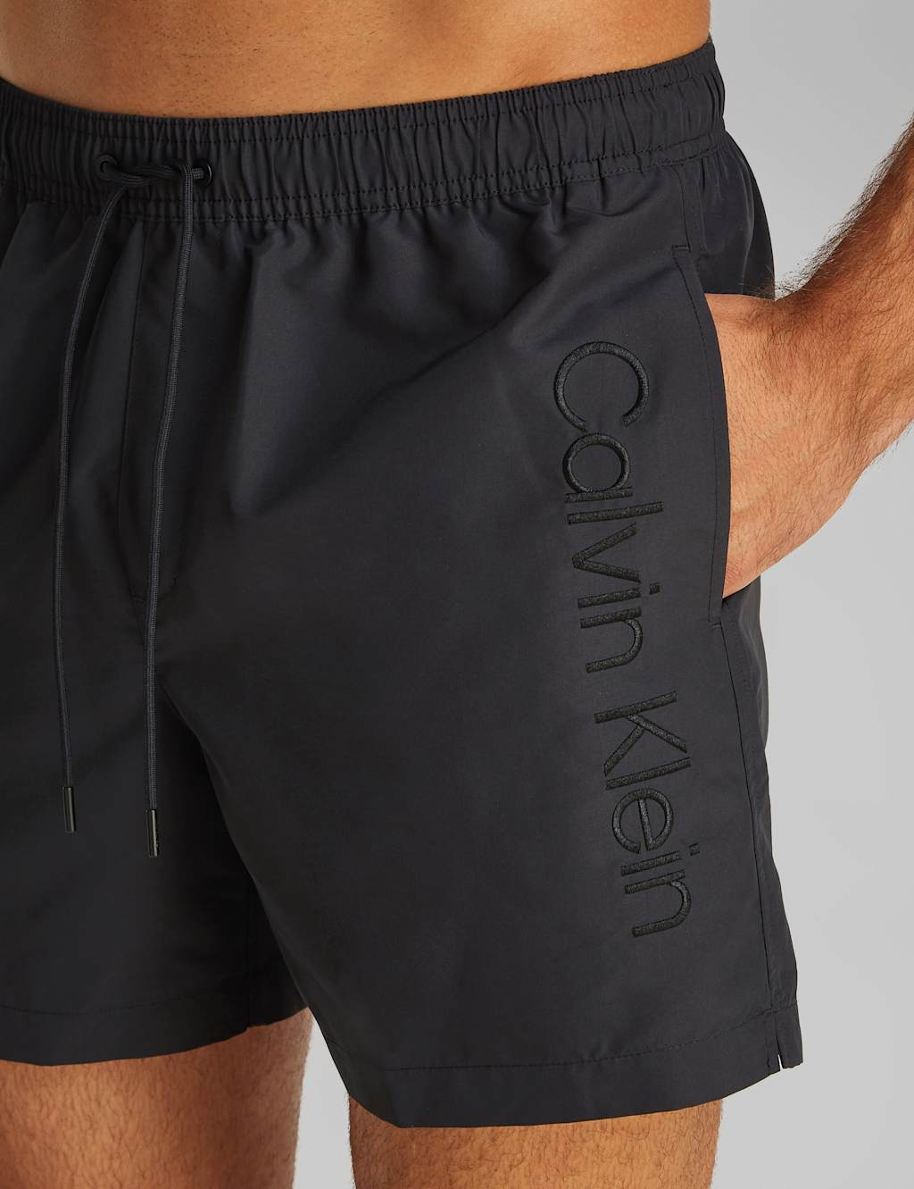 Logo Embroidery Swim Shorts