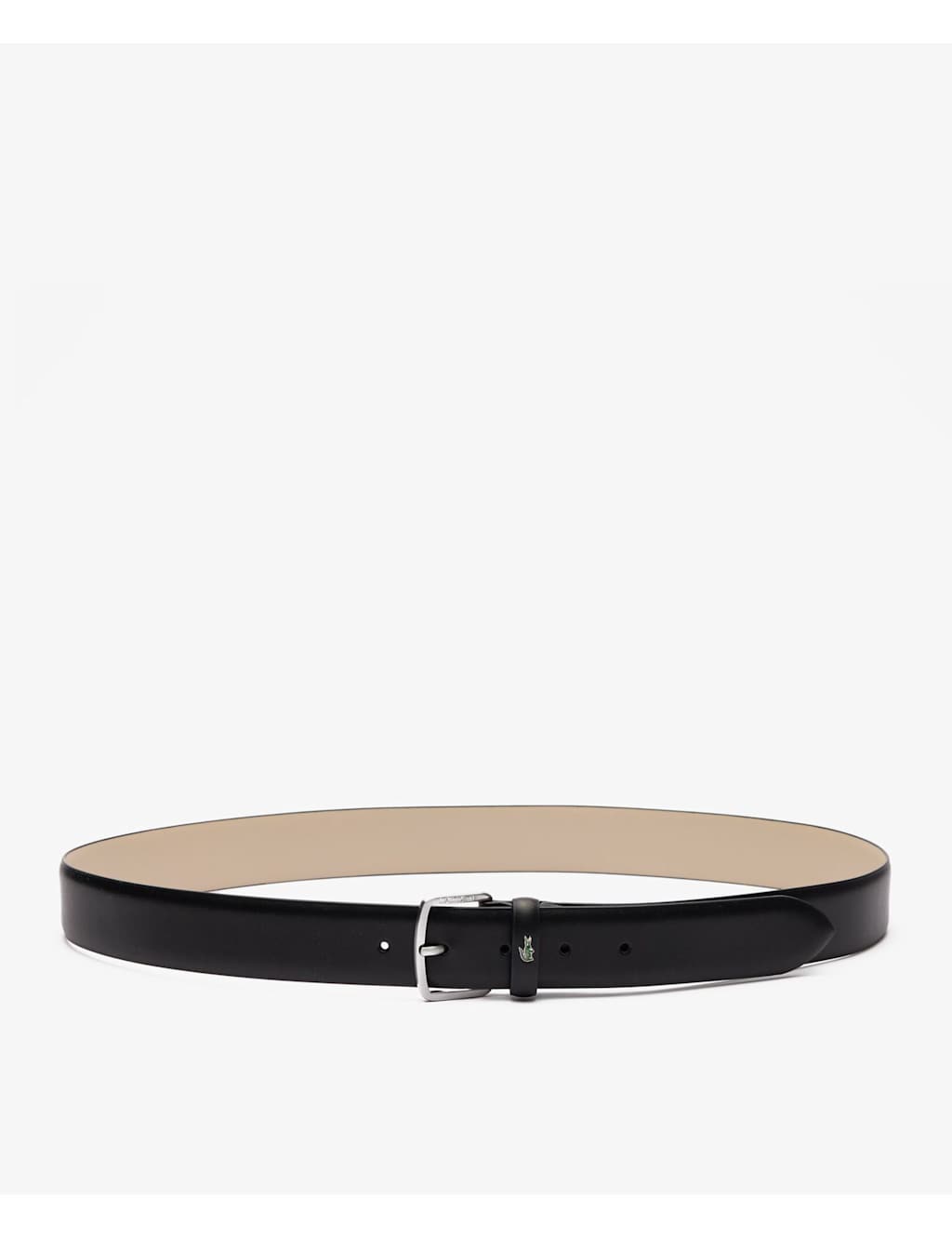Lacoste Leather Belt Black