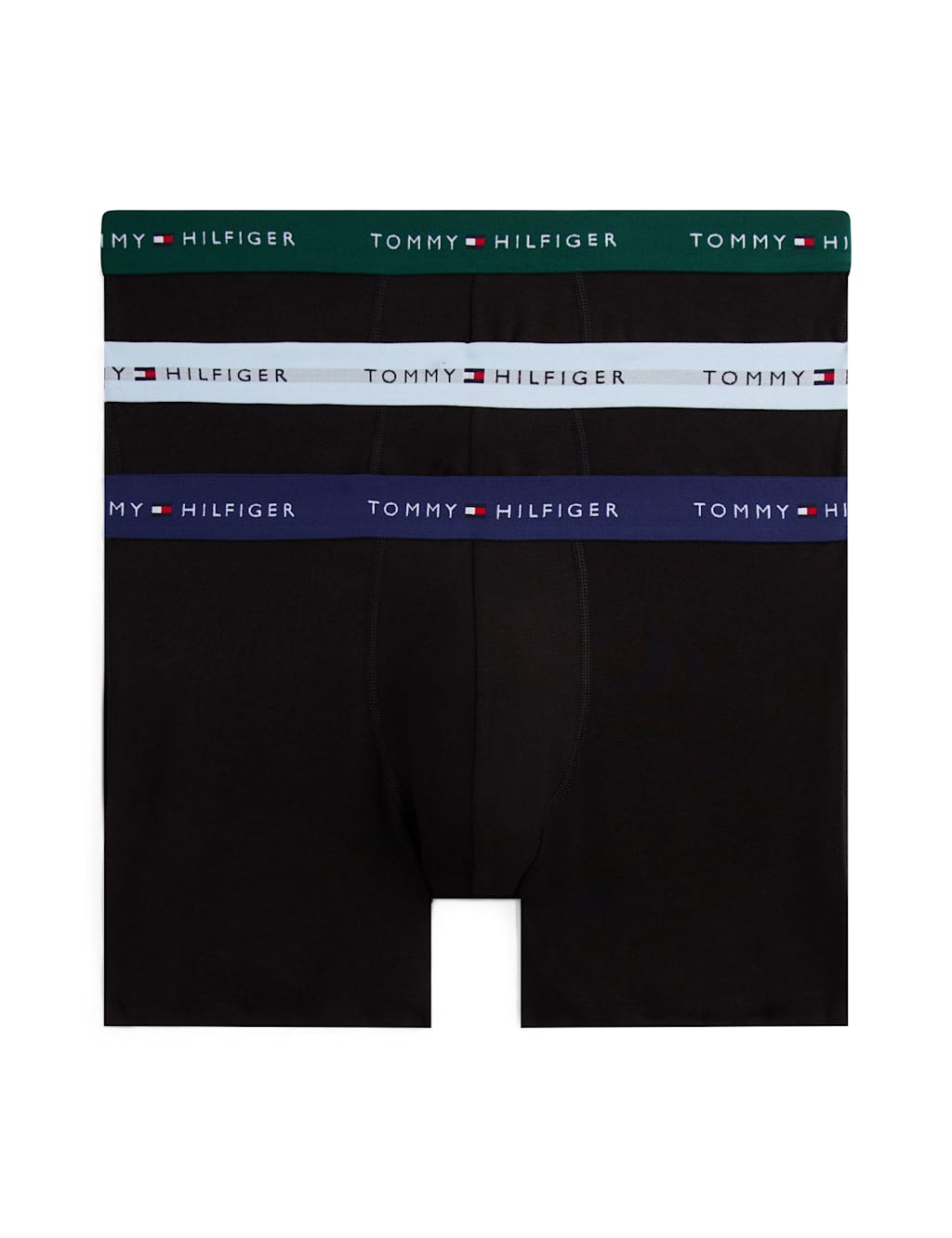 Tommy Hilfiger 3pk Cotton Rich Boxers Black Mix