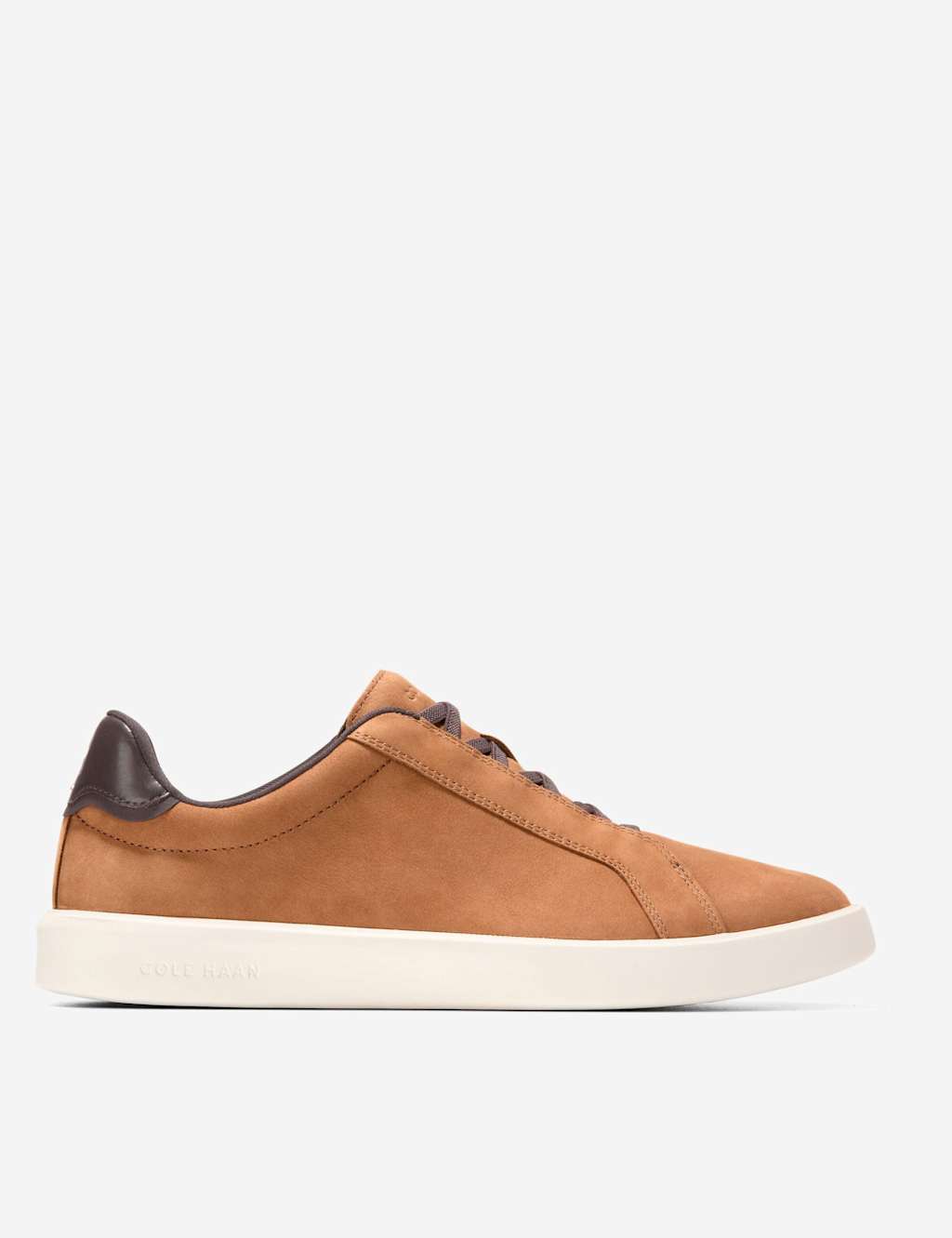 Cole Haan Grand Crosscourt Daily Leather Trainers Tan