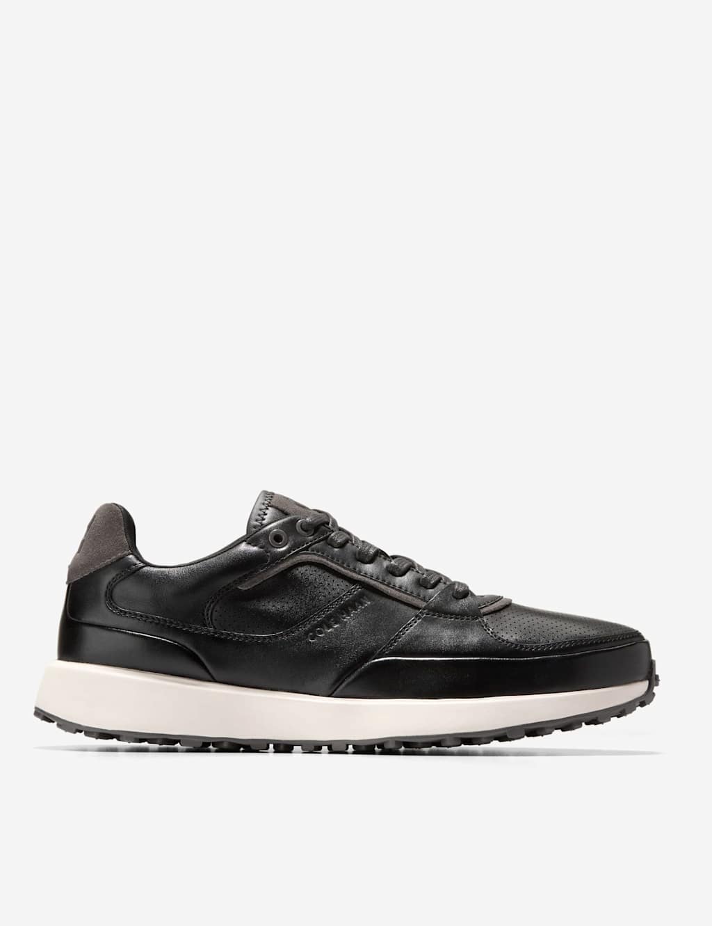 Cole Haan Grand Crosscourt Downtown Leather Trainers Black