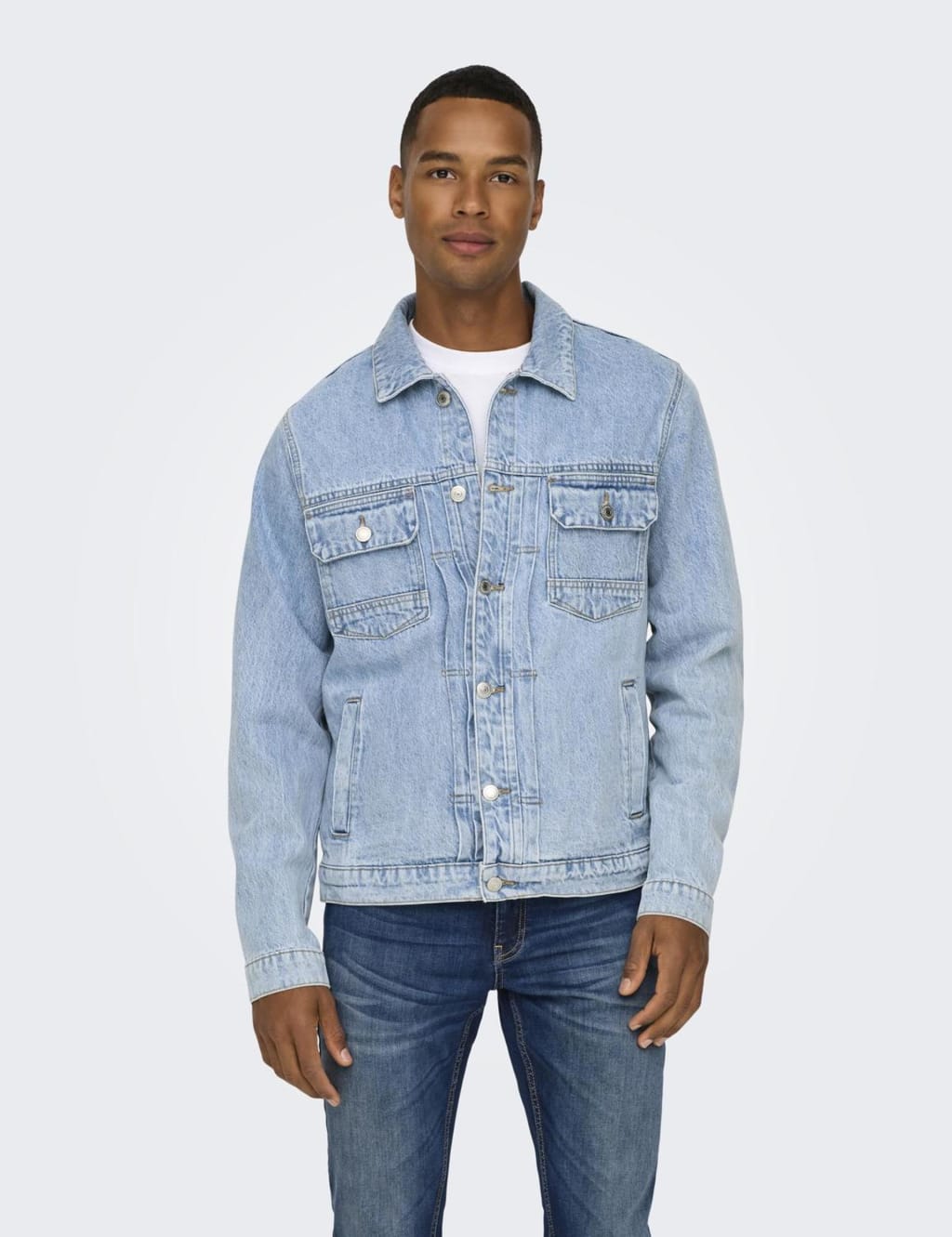 Pure Cotton Denim Jacket